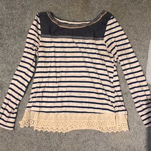 Striped long sleeve